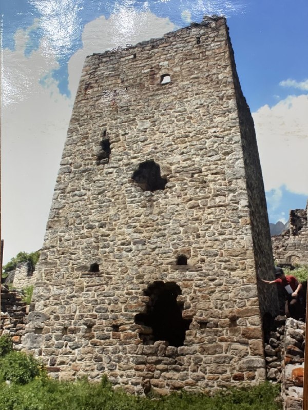 Уникальным явлением ингушской материальной культуры являются жилые башни, которые по мнению ряда исследователей, возникли из циклопических строений. Жилые башни ингуши называли г1ала, и они были самыми распространенными постройками в горной Ингушетии. В качестве жилья их использовали и в современной время, вплоть до 1942 года в них жили люди. По своему внешнему виду они отличаются от боевых башен. Строительство жилых башен датируется XII в. Кладка камня жилых башен произведена на извести. Секрет раствора с помощью которой делали кладку по настоящее время не раскрыт. Обычно эти строения состоят из двух-трех этажей, высотой они были от 10 до 12 метров.

Первые иллюстрации по ингушам и их башенным сооружениям появились в XIX в. Первые коллекции фотоснимков ингушей принадлежат Д. А. Никитину, Н. К. Зейдлицу, кавказоведу Ю.Ю. Карпову. Все они в разное время путешествовали по Кавказу. Ю.Ю. Карпов побывал в Ингушетии, в горных селениях Джейрах, Эрзи, Ляжги, Ольгетти, Бейни, Пуй, Мужичи и поднялся на Столовую гору, чтобы запечатлеть святилище Мятцели. О деятельности этих исследователей в своей работе пишет М. Албогачиева.

В представленной коллекции имеются фотографии боевых и жилых башен, виды горной местности, пейзажи, в количестве 82 фотографий, сделанных в горной части Ингушетии, 72 фотографий, отснятых в Чечне, и 14 фотографий — в Грузии. Для нас значительный интерес представляют фотографии архитектурных сооружений горной Ингушетии, сделанные в Джейрахе, Лежги, Эрзи, Ольгетти, Бейни, Пуй, Мужичи, где Ю. Ю. Карпову удалось запечатлеть все виды древних архитектурных сооружений горной Ингушетии.

В своей диссертационной работе С.Д. Сулименко дал типологию башенных сооружений, то есть показал их классификацию. Он пишет, что жилые-родовые башни - наиболее архаичный тип башенных сооружений. До XVIII вв. и даже позже жилые башни представляли архитектурное выражение мифологического синкретизма жизнедеятельности, в жилых башнях осуществлялись (или могли осуществляться) все виды деятельности: собственно жилая, хозяйственная, оборонная, сакральная.

В последнее время возрос интерес к башенным комплексам, к тайнам их строительства, что дает возможность людям, заинтересованным обращаться к различного рода источникам, позволяющим рассмотреть архитектурные детали ингушского зодчества.

Башенные строения из камня являлись надежной защитой от врагов, были долговечнее деревянных строений. Ингуши говорили: «Тепло тому, кто в башне живет и холодно тому, у кого нет своей родовой башни».

В центре жилой башни всегда находился опорный четырехгранный столб. Сложенные из очень крупных камней, в плане прямоугольные, кверху немного сужающиеся для устойчивости, жилые башни также могли использоваться как крепости
башни на уровне первого этажа, на стене были два выступающих камня, за которые привязывали лошадей. Это была коновязь.
Жилые башни разной сохранности находятся во всех селениях горной Ингушетии. Более сохранившиеся жилые башни находятся в следующих горных селениях: Эрзи, Эгикал, Бейни, Цори, Харпе, Фуртоуг, Ляжги, Салги, Лялах и т.д.
Во многих полуразрушенных жилых башнях сохранились опорные столбы четырехгранной формы с каменными подушками, которые стояли посередине башни, предназначенные для опоры балок перекрытий. К примеру, хорошо сохранившиеся опорные столбы мы можем наблюдать в жилых башнях – Харпе, Цори и т.д.