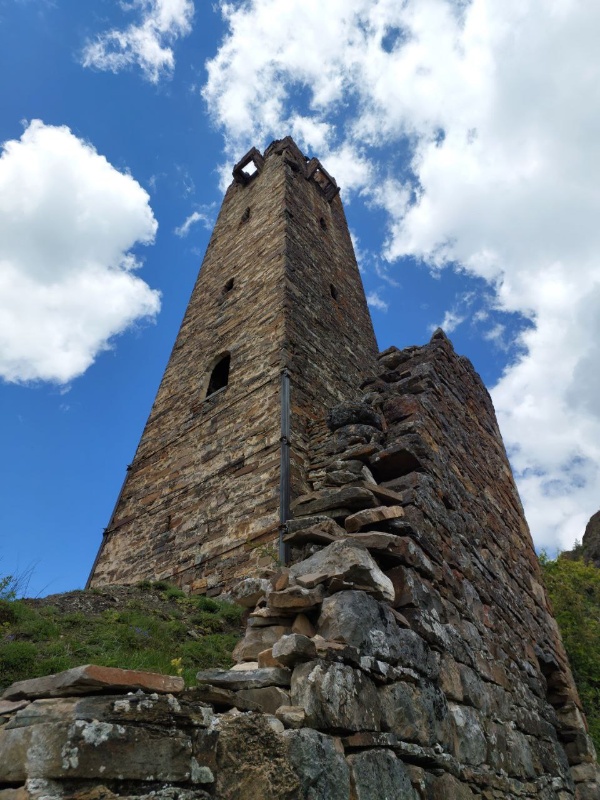 Специалисты Джейрахско-Ассинского музея-заповедника, совместно со специалистами "АСМ Групп" взошли на один из самых труднодоступных башенных комплексов в горной Ингушетии -  "Башни двух жен".

В результате работ размечены 2 боевых и 1 жилая башни, а также 1 склеп и 1 стела. Все башни находятся в аварийном состоянии.

Партнеры проекта - Благотворительные фонды "САФМАР" и "Возрождение"
