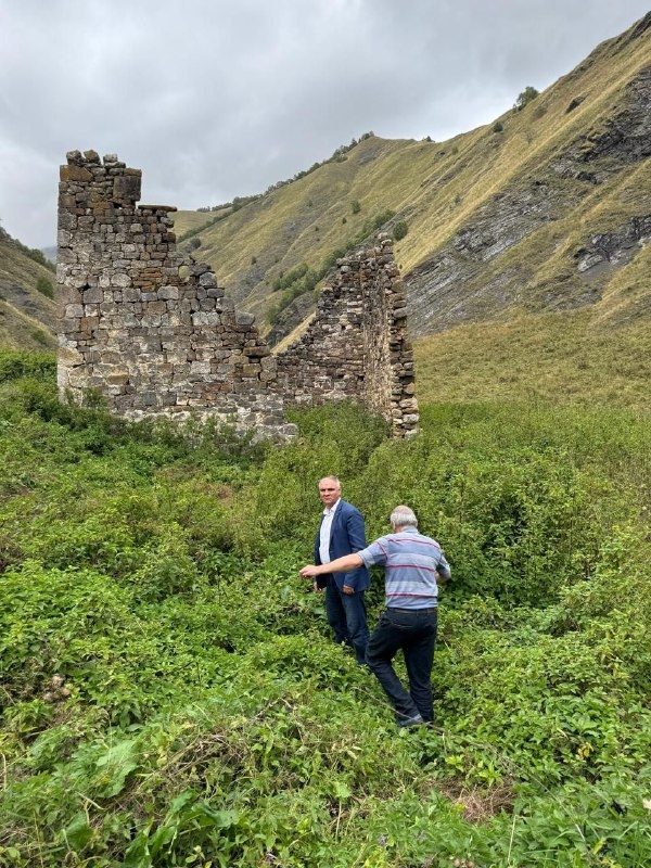 В рамках плановых работ, Сампиев А.А. посетил самый восточный небольшой башенный  комплекс Джейрахского района на правом склоне реки Гулой-хи, под горами Харсакорт и Оргункорт, расположенный на пограничной зоне и в прошлом, занимавший важное стратегическое положение.
       
Гул включал в себя боевую и восемь жилых башен с различными пристройками, которые посредством каменной оборонительной стены были объединены в единый мощный замковый комплекс позднего средневековья. В настоящее время большинство сооружений поселка разрушено, сохранились на уровне фундамента.
         
На восточной окраине поселка Гул, на горном склоне, высились шесть наземных коллективных склеповых гробниц позднего средневековья. Из них четыре - башнеобразные, трехэтажные, с квадратным основанием и пирамидально-ступенчатым покрытием, а остальные - в плане прямоугольные, двухэтажные, с двускатно-ступенчатой (сланцевой) крышей.

На северо-восточной окраине поселка Гул, на лесной поляне, разместилось уже полуруинированное позднесредневековое святилище в виде невысокого каменного столпа без сохранившейся крыши. Постройка имеет почти квадратное основание и небольшую квадратную нишу в центре фасадной восточной стены. Кверху стены заметно сужаются. Общая высота сохранившейся части памятника (с фасадной восточной стороны) - 1.15 м. Возведен он аккуратно, на известковом растворе. Кладка стен приближается к порядковой. Стены и ниша покрыты толстым слоем штукатурки светло-желтого цвета.
         
Включен в перечень выявленных объектов культурного наследия республики, подлежит государственной охране. Находится в границах территории Джейрахско-Ассинского музея-заповедника.  
         
В  результате произведенного мониторинга, осуществлён сбор полевого материала, произведены замеры и фотофиксация. Эти данные будут использованы при составлении актов технического состояния объектов, которые, в свою очередь, используются для оценки его пригодности и определения необходимости принятия мер по его сохранению.