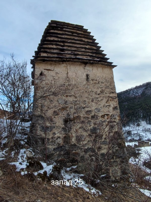 Сотрудники музея-заповедника провели мониторинг склеповых сооружений башенного комплекса «Эгикал», которые сохранили значительную часть своего первоначального объема. Эти сооружения находятся в западной части комплекса, на склоне горы.

