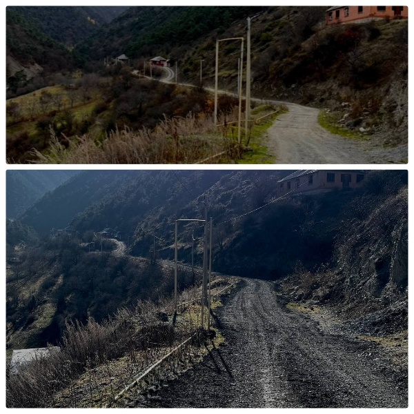 Завершен ремонт автомобильной дороги на улице Чикобава в с.п. Джейрах 

Работы велись  на участке протяженностью более  600 метров.