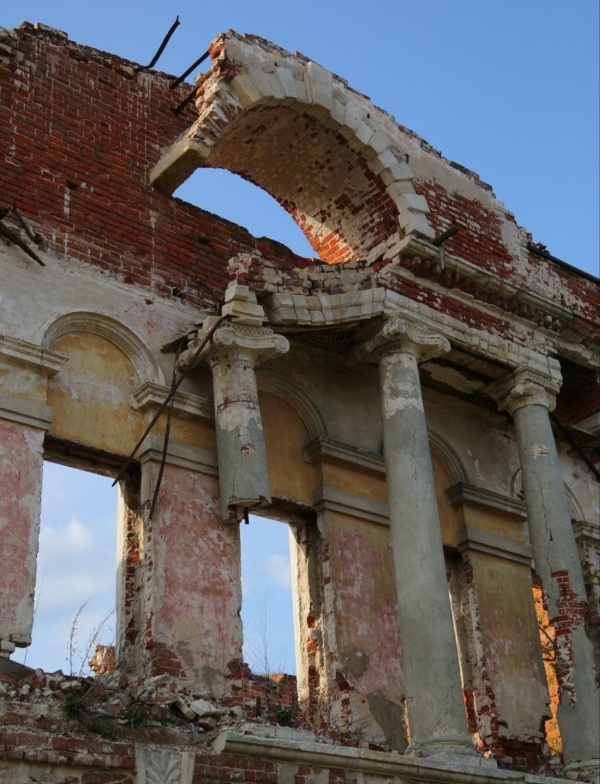 Исторический дом Каратыгина на улице Тимирязева в Муроме похоже не дождется реставрации. Фотограф Ирина Казанцева запечатлела сегодняшнее состояние здания.

Строительство дома началось в 1837 году на средства купца Григория Шведова. Через четверть века предприниматель Максим Каратыгин купил его за 11 000 серебром, а позже приобрел и красивый сад, окружавший здание. В 1873 году в доме расположились офицерские квартиры пехотного полка, а в 1881 году в дом заехал штаб 13-го Нарвского гусарского полка, ветеринарный лазарет и команда трубачей. После октябрьской революции дом оказался занят Муромским советом рабочих и солдатских депутатов, а позже отдан под коммунальные квартиры.
