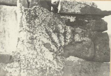 Институт археологии Российской академии наук передал историкам "АСМ Групп" уникальные фотографии из археологического отчета М.Б.Мужухоева 1975 года, запечатлевшие святилище Ауше-сел и отпечаток ладони мастера на одной из стен.