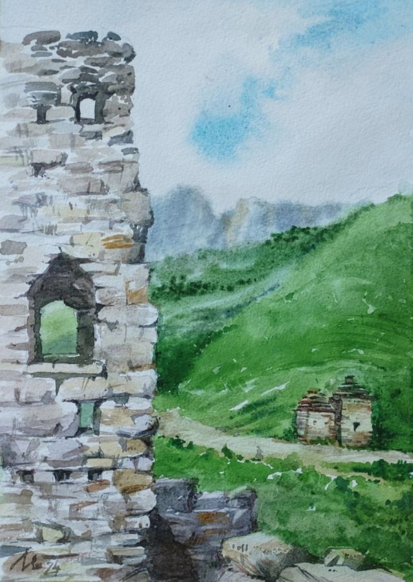 Роскошная работа Марии Орловой-Шейнер, запечатлевшая фрагмент жилой башни и склепов средневекового башенного комплекса "Цори" в горной Ингушетии.

Вероятно, вслед за отреставрированным в прошлом году склепом, масштабные реставрационные работы коснутся и других построек уникального комплекса.

Партнеры проекта - Благотворительные фонды "САФМАР" и "Возрождение".