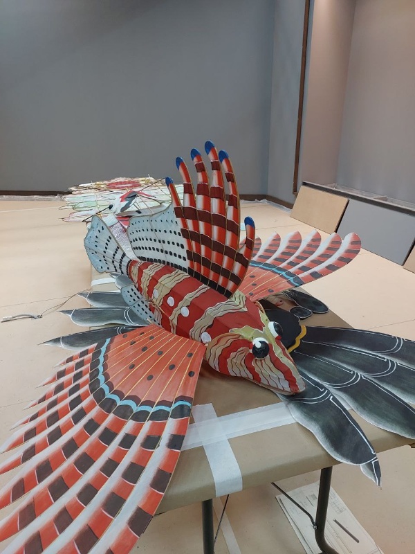 В Музее Москвы продолжается монтаж обширной выставки, посвященной китайскому новому году. Выставка выставкой, а "АСМ Групп" на объекте решает свои проектные задачи.