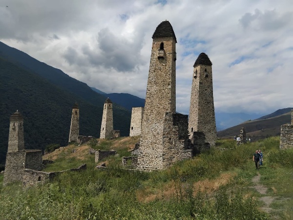 В рамках плана работы по визуальному осмотру технического состояния объектов культурного наследия,  была совершена инспекционная поездка к архитектурному комплексу «Эрзи».

Башенный комплекс Эрзи (Аьрзи) — один из крупнейших средневековых башенных поселков замкового типа, расположенный на оконечности горного кряжа, включающий полсотни небольших жилых башен, две полубоевые башни, 8 боевых башен и протяженную каменную оборонительную стену с широкими воротами позднего средневековья. Боевые башни 5 и 6-этажные. Также на территории комплекса видны останки каменных стен, некогда преграждающих путь недругам. Этажность башен начинается от четырех и заканчивается шестью уровнями. Эрзи в переводе с ингушского — «орел».

У подножия комплекса Эрзи находится купольный мавзолей Янд-Каш, то есть Яндова –могила. Здесь захоронен Янд строитель башен - известный каменный зодчий всех времён, живший в XVII веке. В мавзолее хранилась реликвия, давшая этому селу такое имя - бронзовый Орёл Сулеймана. Вернее, для ингушей он был просто Орлом, а имя мастера Сулеймана, равно как и дату изготовления, определили уже кавказоведы, обнаружившие, что птичка окольцована надписью на арабице. Вокруг фигуры орла началась дискуссия ученых, спорили относительно даты его изготовления, даты его появления в горах Ингушетии, его предназначения и т.д. Орёл был изготовлен в 796 году, скорее всего в Басре, и является древнейшим точно датированным предметом исламского искусства Ближнего Востока. Как попал он сюда - никто теперь не скажет: может, был захвачен горцами в каком-нибудь караване, а может был подарен персами в знак мира.

Для Ингушетии он стал одним из национальных символов. Долгие годы этот орел находился в Эрмитаже, ингуши долго требовали вернуть Орла домой, куда вывезли его ещё в 1931 году. В итоге в Петербурге была изготовлена копия, в 2013 году ее разместили в краеведческом музее им. Т. Мальсагова, в Назрани.

Комплекс Аьрзи исторически входит в Мецхальское общество.

В рамках выполнения государственного контракта по реставрации памятников, за 2012-2017 гг. на комплексе были проведены восстановительные работы, что позволило их сохранить для потомков и приспособить для музейного показа.  