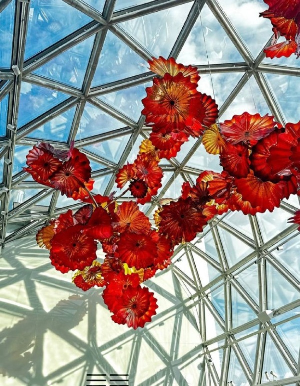 Украшением SPEAKEASY BAR несомненно является работа известного дизайнера Дейла Чихули "Коралловый закат". Идея художника по стеклу раскрывается с помощью ламп, которые установлены с ювелирной точностью, чтобы блики играли, как было задумано изначально.

Отель WAWELBERG, на крыше которого и расположился бар, получил уже множество Международных и Российских наград. Проект отеля от "АСМ Групп".