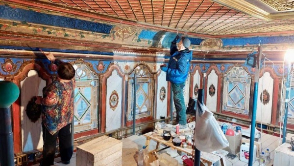 Некоторые памятники Бахчисарая уже отреставрированы по проектам "АСМ Групп".

Сегодня "РОСКАПСТРОЙ" завершает реставрационные и живописные работы уже  в самом Ханском дворце.